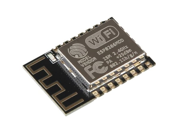 Joy-iT ESP8266-12F, Nettverksmodul, Grå, -40 - 125 °C, 3 - 3.6 V, Average: 80 mA, 24 mm