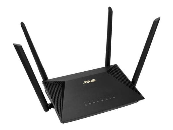 ASUS RT-AX53U - Trådlös router 3-ports-switch - 1GbE - Wi-Fi 6 - Dubbelband