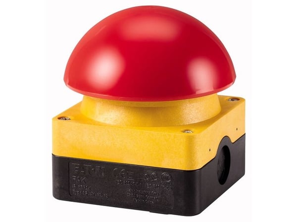 Eaton FAK-R/V/KC01/IY, Langallinen, Musta, Punainen, Keltainen, IP66, IP67, IP69, Pölynkestävä, Vedenkestävä, IEC/EN 60947-5-5, VDE 0660 UL/CSA Typ...