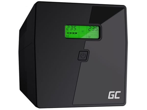 Green Cell Microsine - UPS - AC 220/230/240 V - 700 Watt - 1000 VA - 7 At - USB - utgangskontakter: 4