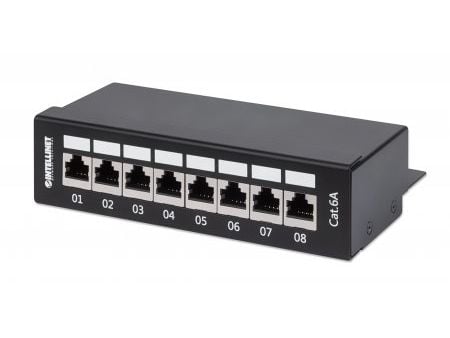 Intellinet 720908, IEEE 802.3, IEEE 802.3ab, IEEE 802.3u, 10/100/1000Base-T(X), Gigabit Ethernet, 1000 Mbit/s, Gull, Cat6a