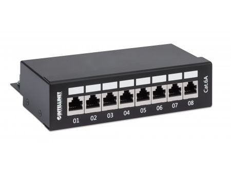 Intellinet 720908, IEEE 802.3, IEEE 802.3ab, IEEE 802.3u, 10/100/1000Base-T(X), Gigabit Ethernet, 1000 Mbit/s, Gull, Cat6a