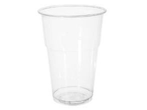 Engångsplastglas 40 cl Bioware H133 mm Ø95 mm PLA klar, 50 st