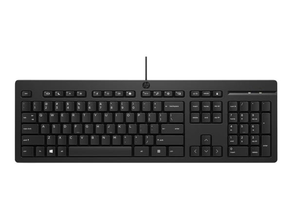 HP Inc. kablet tastatur svart UK (266C9AA)