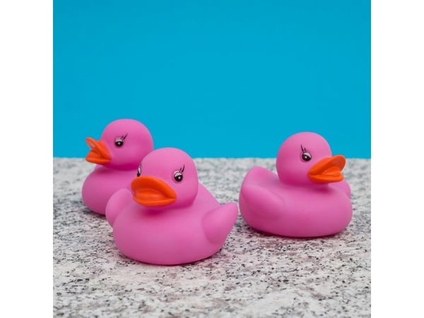Thumbs Up 1001800, Badeand, Gutt/Jente, Lyseffekter, Rosa