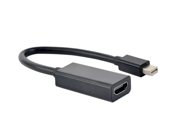 Cablexpert - Videoadapter - Mini DisplayPort han til HDMI hun - 15 cm - lajittelu - 4K tuki