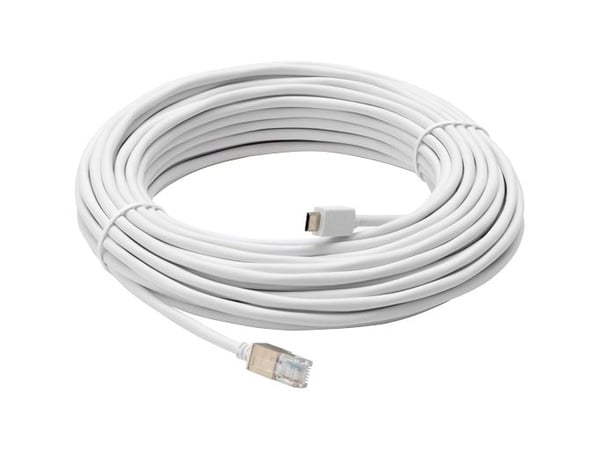 AXIS - Kamerakabel - mikro-USB typ B (hane) till RJ-12 (hane) - 15 m - vit (paket om 4) - för AXIS F1004 Sensor Unit, F34 Surveillance System
