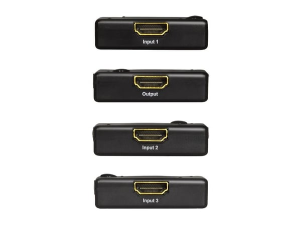 LogiLink HD0041, HDMI, ABS, Sort, 60 Hz, 480i, 480p, 576i, 576p, 720p, 1080i, 1080p, 2,5 Gbit/s