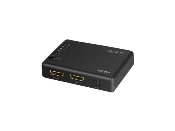 LogiLink HD0036, HDMI, 4x HDMI, Sort, Akrylonitril-butadien-styren (ABS), 340 MHz, DTS, DTS-HD Master Audio, Dolby Digital, Dolby TrueHD