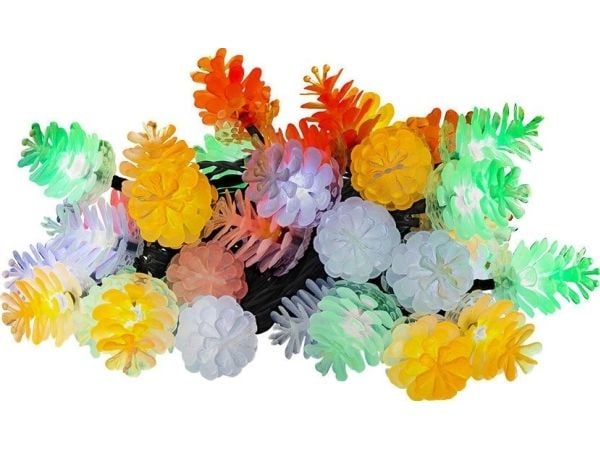 Retlux joulukuusen valot 40 LED värilliset