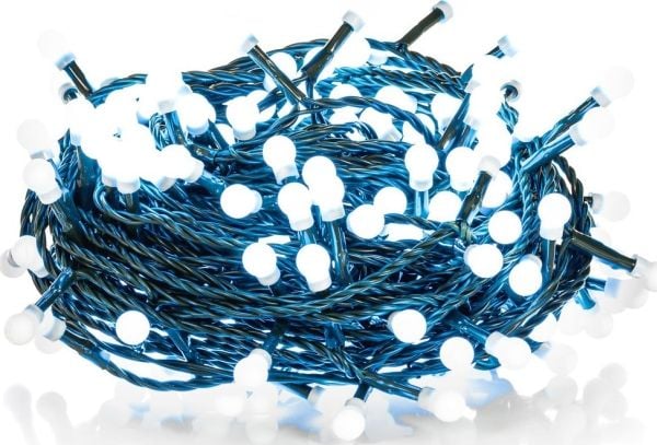 Retlux RETLUX Joulukuusen valot - RXL 219 Joulukuusen valot 100LED, pituus 10m + johto 5m, 230V, 50Hz, väri kylmän valkoinen