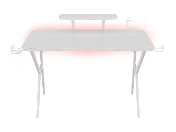 GENESIS Holm 320 RGB, Rett, Rektangulær form, MDF, Metall, Spilling, Hvit