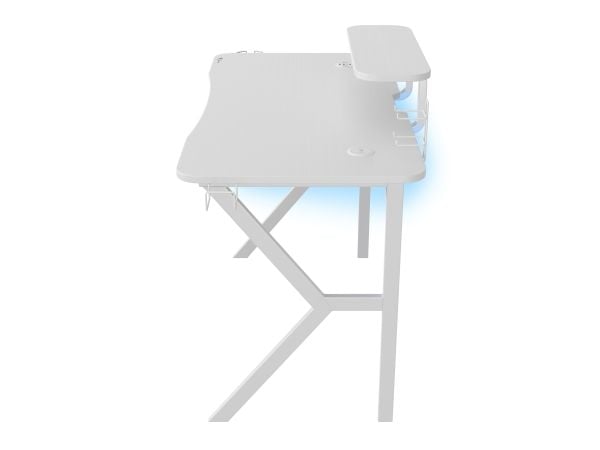 GENESIS Holm 320 RGB, Rett, Rektangulær form, MDF, Metall, Spilling, Hvit