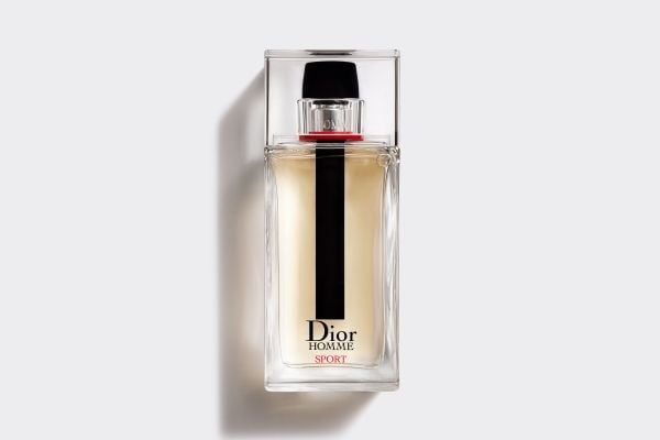 Dior Homme Sport, Män, 125 ml, Engångsflaska, Citron, Rosa peppar, Vetiver