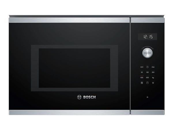 Bosch Serie | 6 BEL554MS0 - Mikrobølgeovn med grill - innebygd - 25 liter - 900 W - rustfritt stål