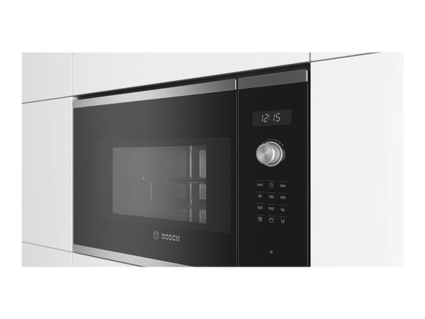 Bosch Serie | 6 BEL554MS0 - Mikrobølgeovn med grill - innebygd - 25 liter - 900 W - rustfritt stål
