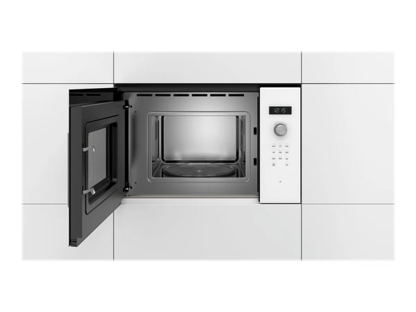 Bosch Serie | 6 BFL524MW0 - Mikrobølgeovn - innebygd - 20 liter - 800 W - hvit