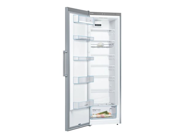 Bosch Serie | 4 KSV36VLDP - Kjøleskap - bredde: 60 cm - dybde: 65 cm - høyde: 186 cm - 346 liter - Klasse D - rustfritt stål utseende