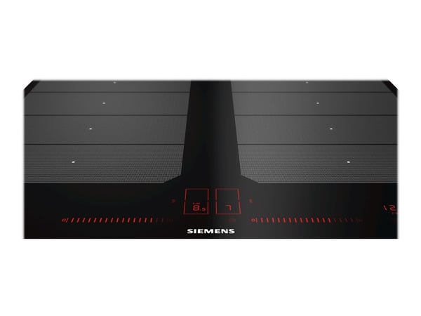 Siemens iQ700 EX601LXC1E - Induktionshäll - 4 kokplattor - Fördjupning - bredd: 56 cm - djup: 50 cm - svart