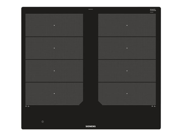 Siemens iQ700 EX601LXC1E - Induktionshäll - 4 kokplattor - Fördjupning - bredd: 56 cm - djup: 50 cm - svart