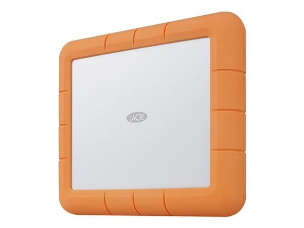 LaCie Rugged RAID Shuttle STHT8000800 - Harddiskarray - 8 TB - 2 brønner - HDD 4 TB x 2 - USB 3.1 (ekstern) - med 3 years Rescue Data Recovery Serv...
