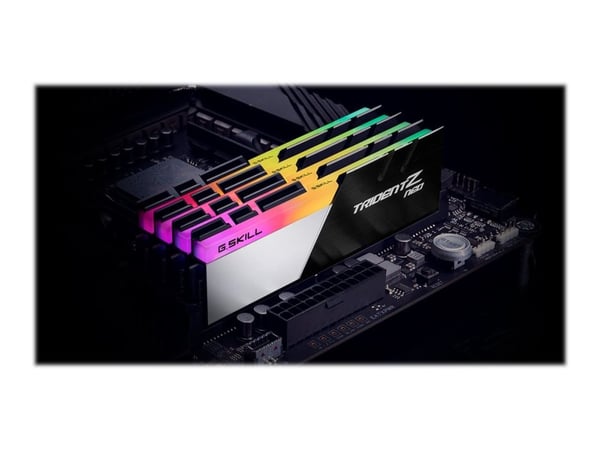 G.Skill TridentZ Neo Series - DDR4 - sett - 32 GB: 4 x 8 GB - DIMM 288-pin - 3600 MT/s / PC4-28800 - CL16 - 1.35 V - ikke-bufret - ikke-ECC - børst...