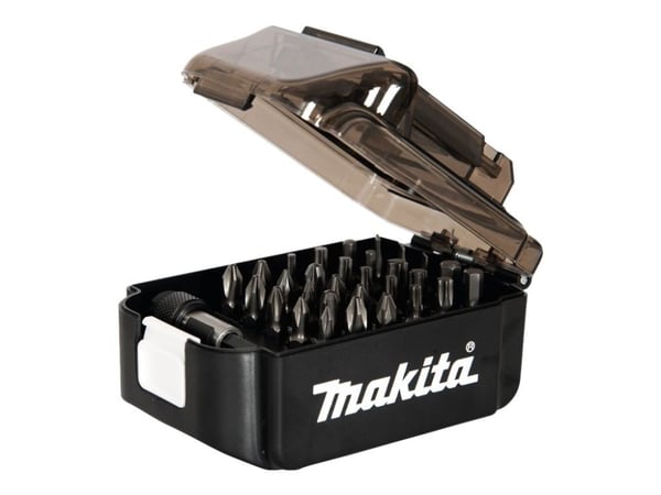 Makita - Spissett for skrutrekker - 31 deler - torx, phillips, pozidriv, hex, slot - lengde: 25 mm