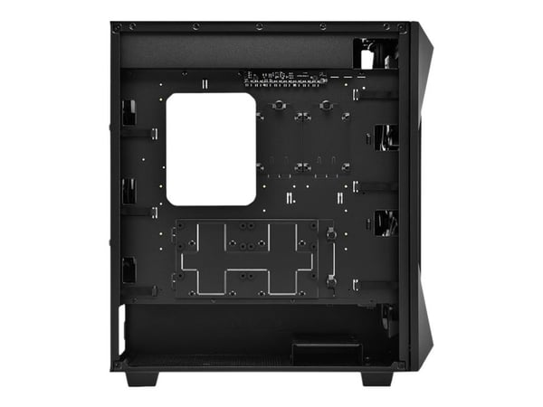 Sharkoon REV300 - Tower - utökad ATX - genomskinlig sidopanel (härdat glas) - ingen strömförsörjning - USB/ljud