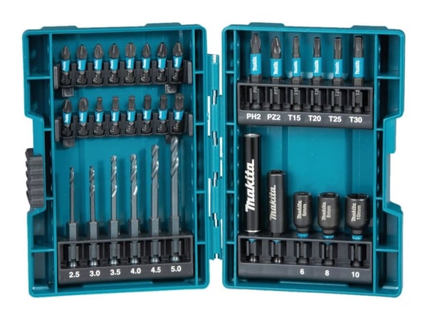Makita B-66896, Poranteräsetti