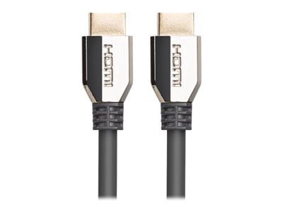 Lanberg - Ultra High Speed - HDMI-kabel - HDMI hann til HDMI hann - 50 cm - svart - 8K 60Hz støtte, 5K 120Hz støtte, 4K 240Hz støtte