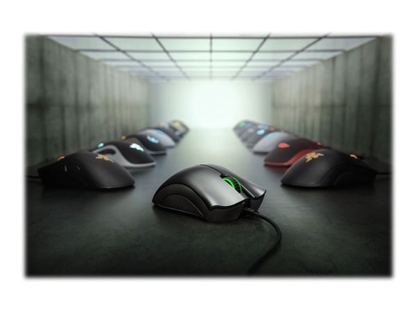 Razer DeathAdder Essential - Mus - ergonomisk - høyrehendt - optisk - 5 knapper - kablet - USB