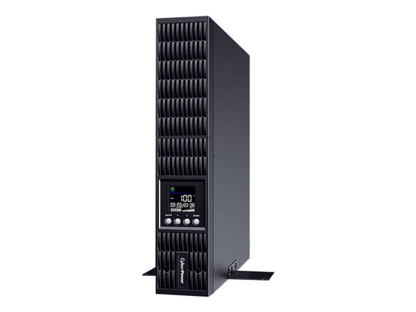 CyberPower Smart App Online S OLS1000ERT2UA - UPS (rackmonterbar/ekstern) - AC 230 V - 900 watt - 1000 VA - enkeltfase - 9 Ah - RS-232, USB - utgan...