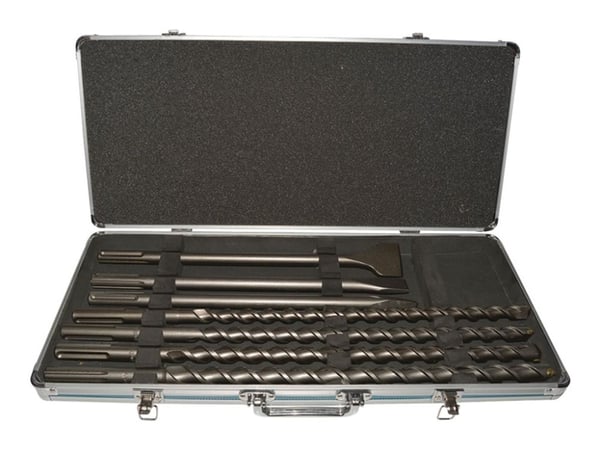 Makita - Drillbit- og meiselsett - 7 deler - 25 mm, 20 mm, 18 mm, 50 mm, 22 mm - SDS-max - lengde: 400 mm, 540 mm