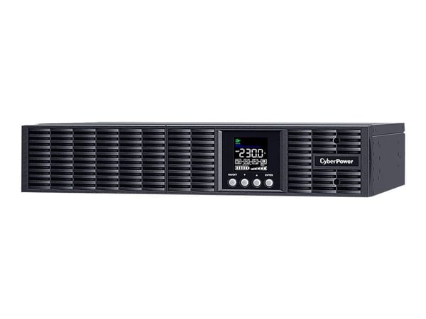 CyberPower Smart App Online S OLS1000ERT2UA - UPS (rackmonterbar/ekstern) - AC 230 V - 900 watt - 1000 VA - enkeltfase - 9 Ah - RS-232, USB - utgan...