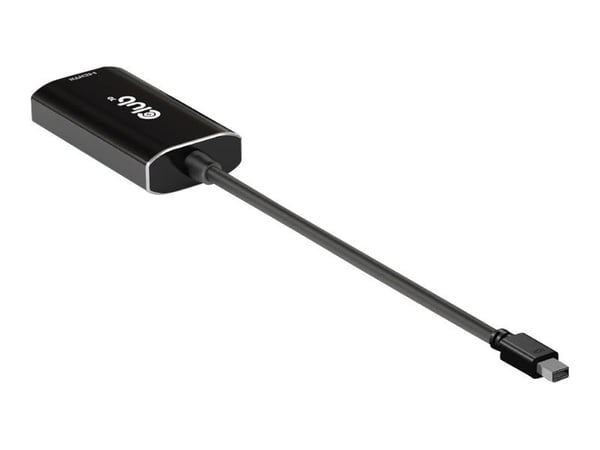 Club 3D CAC-1186 - Adapterkabel - Mini DisplayPort hann til HDMI hunn - 15 cm - aktiv, Enretnings, 8K 30Hz støtte, 4 K 120 Hz (3840 x 2160) støtte ...