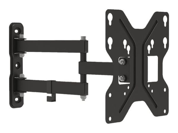 Maclean MC-648 - Monteringssett (veggmontering) - for flatpanel - metall - svart - skjermstørrelse: 23"-42" - veggmonterbar