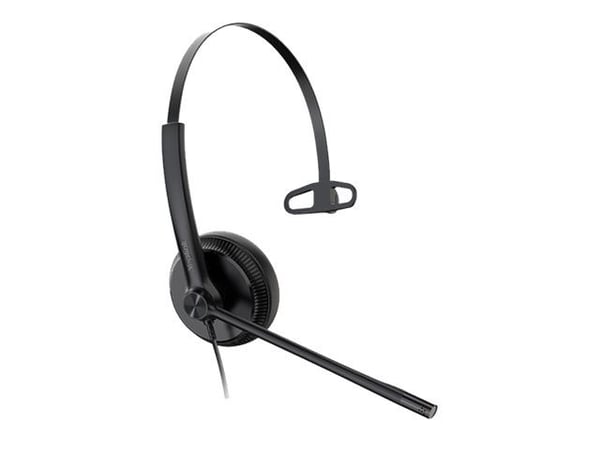 Yealink UH34 Mono - Hodetelefon med mikrofon - on-ear - kablet - USB - UC-sertifisert
