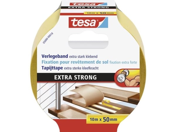 TESA 5686, Valkoinen, Kiinnittävä, Polypropeeni (PP), 20%, 10 m, 50 mm