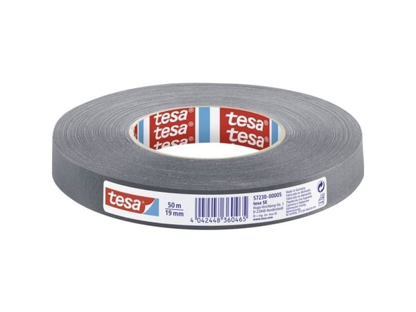 TESA 57230-00005-02, Harmaa, Niputus, Värikoodaus, Kiinnittävä, Käsityö, Merkintä, Korjaus, Vahvistava, 50 m, 19 mm, 1 kpl