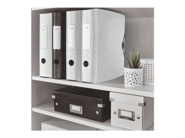 Leitz 180° Active WOW - Hevarmbuefil - bokryggbredde: 82 mm - for A4 (210 x 297 mm) - kapasitet: 500 ark - hvit