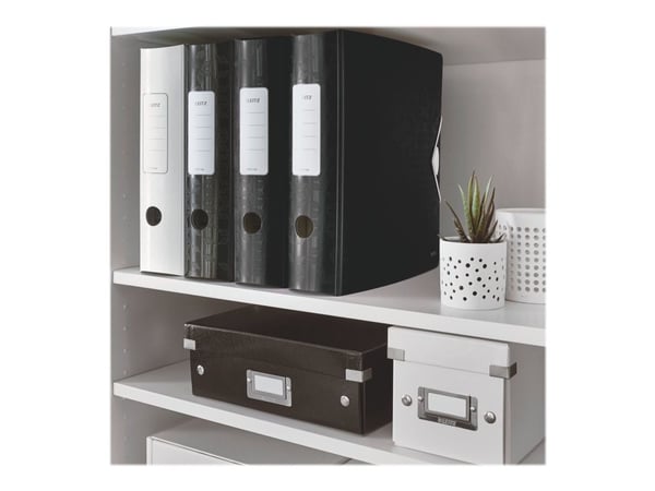 Leitz 180° Active WOW - Hevarmbuefil - bokryggbredde: 82 mm - for A4 (210 x 297 mm) - kapasitet: 500 ark - svart