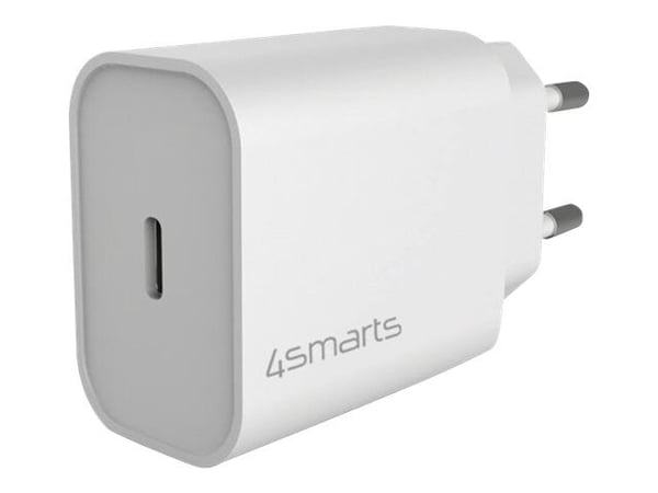 4smarts VoltPlug - Strømadapter - 20 watt - 3 A - PD (USB-C) - hvit