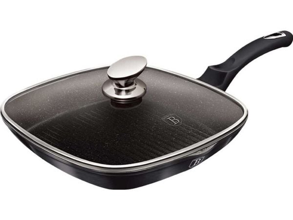 GRILINĖ SU DANGVA GRANITAS 28x28cm BERLINGER HAUS Carbon Pro BH-6909