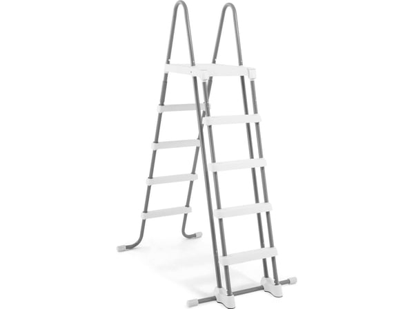 Intex 28077, Stige, Grå, Hvid, Plast, Basseng over jorden, Kina, 132 cm