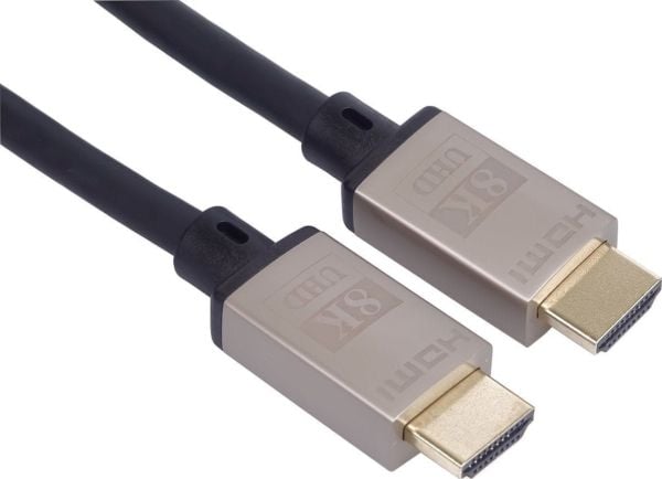 PremiumCord kphdm21k1, 1 m, HDMI Type A (Standard), HDMI Type A (Standard), 3D, 48 Gbit/sek, musta