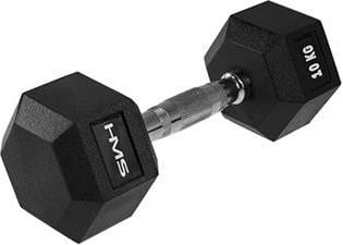 Käsipaino 10 kg HMS HEX-PRO 10
