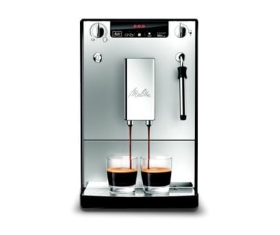 Melitta CAFFEO SOLO & mjölk, Fritstående, Espressomaskin, Sølv, LCD, 1,2 L, Kaffebønner