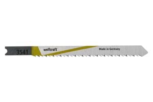 wolfcraft GmbH 3541000, Stikksagblad, Sponplate, MDF, Plast, Kryssfiner, Mykt tre, High Carbon Steel (HCS), 7,5 cm, 2,5 mm, 10 cm