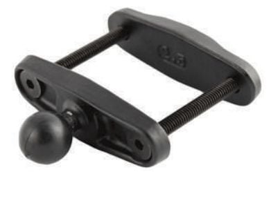 RAM - Monteringskomponent (firkantet skinneklemmesokkel, gaffeltruckskinne) - for datafangstterminal - for Zebra MC3300, MC3300-G, MC3330R, MC3390R