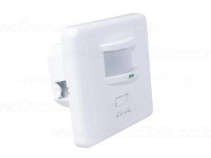 Maclean MCE18 - Rörelsesensor/mikrofon - vit